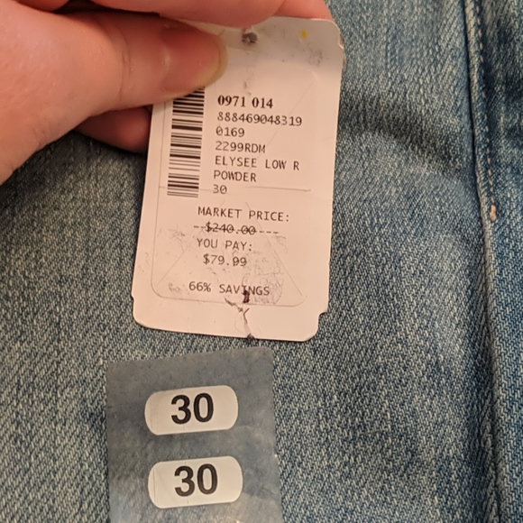 Cotton Cropped Jeans NWT (sold on thredup) - Picture 6 of 13